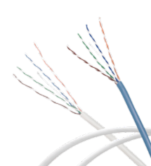 Kabel Bebas Asap Halogen Rendah Cat.5e Kategori FTP 5e Ethernet Kabel Lan Tembaga padat, 4 Pair 1000 ft 305 m kotak tarik