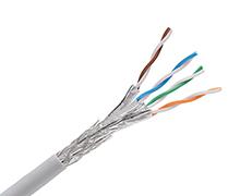 Kabel Cat 6 SFTP LSZH Kategori 6 SF / UTP 4X2X23 AWG kabel rendah somke zore halogen gratis