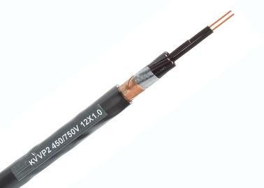 Pita Kontrol Tembaga Kabel PVC Berlapis |  450/750 V Cu Conductor berisolasi dan berselubung PVC