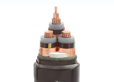 6/10 kV 3 Core Kabel Daya Tegangan Menengah Kabel Tembaga Konduktor XLPE Insulation (Lapis Baja)