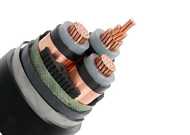 3,6 / 6 kV XLPE Insulated kabel lapis baja Insulated, Copper Conductor MV Power Cable
