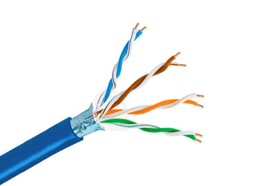 Kabel Lan tembaga, Cat5e FTP LZSH kabel jaringan, 4 Pair 305 m / Roll di kotak tarik