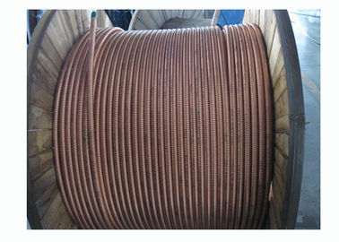 Kabel Insulasi Mineral Tahan Lama, Kabel Tahan Api 3 + 1 Core Stranded Copper Conductor