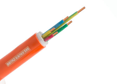 Multi Cores Fire Rated Cable Data, Fire Protection Cable Kekuatan Mekanik Hebat