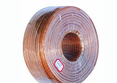 Kabel Loudspeaker Kawat Tembaga Litz, Kabel Transparan berisolasi PVC