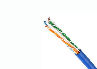 Kabel Copper Lan Kabel Twisted Pair Tidak Terpasang Cat.6A Kabel UTP Untuk 10GBASE-T / 1000BASE