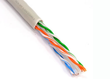 Kabel Cat6A UTP Ethernet Lan Kabel Jaringan Tembaga Padat Bare