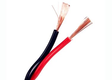 Kabel twisted pair fleksibel 300/300 V Kabel twisted dengan konduktor tembaga 2 untai fleksibel yang terdampar