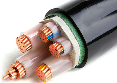 Kabel Daya Tegangan Rendah 0,6 / 1 kV 3 + 2 Inti XLPE Insulated, PVC Sheathed, Unarmoured &amp;amp; Lapis Baja ke IEC 60502
