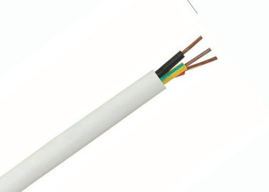 300 / 500V Kabel Listrik Datar, Konduktor Tembaga Kabel Fleksibel LSZH 100m / Coil