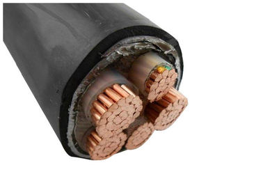kabel tembaga 3 inti Kabel Daya berisolasi PVC sesuai dengan IEC60502-1