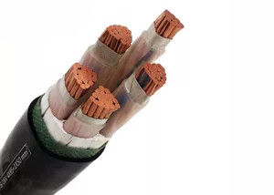 4 Core Copper Conductor Cable 4 X 50 Sq.  Mm, Kabel Daya berisolasi XLPE 0,6 / 1kV