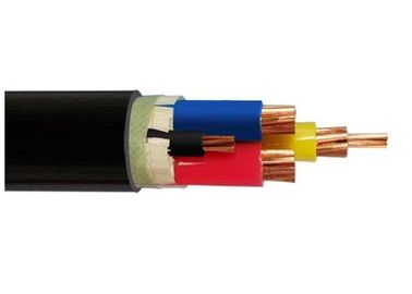 Hitam 3 * 35 Sq Mm PVC Insulated Power Cable IEC 60502-1 Cu - Konduktor