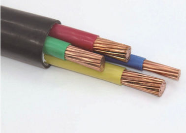 VV22 Tipe PVC Insulated Power Cable 3 * 25 Sq Mm Kabel Untuk Koneksi Residen