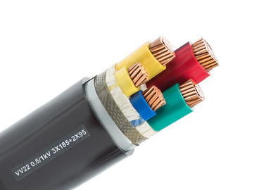 0.6 / 1kV PVC Kabel Listrik Terisolasi, Kabel Konduktor Tembaga