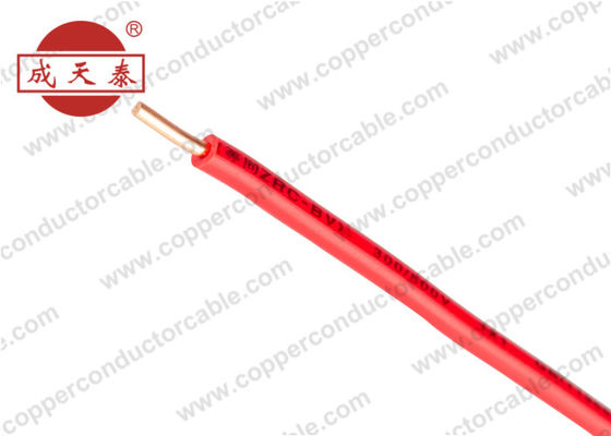 Single Core PVC Insulation Rigid Copper Conductor Cable Flame Retardant 450/750 V